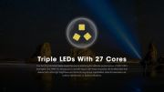 Nitecore - TM9K PRO - Tiny Monster Flashlight - 9900 Lumens e 510 metr