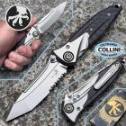 Microtech - Socom Bravo Mini - Manual Folding Knife - Tanto Partial Se