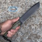 Extrema Ratio ExtremaRatio - Tuscan Knife - Black N690Co & Green G10 - Coltello