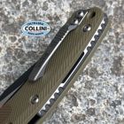 Microtech - Amphibian RAM-LOK Knife - Black PVD Plain M390 & Fluted OD