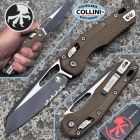 Microtech - MSI RAM-LOK Knife - Black PVD Partial Serrated M390 & Dark