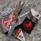 Microtech - MSI RAM-LOK Knife - Black PVD Partial Serrated M390 & Dark