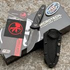 Microtech - Socom Alpha Mini S-E Knife - Signature Series - Black DLC
