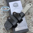 Viper - Handy by Silvestrelli - Stonewashed MagnaCut & Green Micarta -
