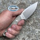 Viper - Handy by Silvestrelli - Stonewashed MagnaCut & Green Micarta -