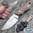 Viper - Handy by Silvestrelli - Stonewashed MagnaCut & Natural Micarta