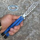 Benchmade - Model 99T - Necron Training Knife - Blue G10 - coltello
