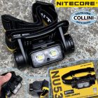 Nitecore - NU53 - Frontale Ricaricabile USB - 1800 lumens e 175 metri