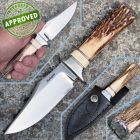 Approved Livio Montagna - Hunting knife 2018 Cervo Sambar - COLLEZIONE PRIVATA