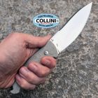 Viper - Nordlys by Anso - Stonewashed N690Co & Green Canvas Micarta -