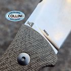 Viper - Nordlys by Anso - Stonewashed N690Co & Green Canvas Micarta -