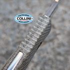 Viper - Nordlys by Anso - Stonewashed N690Co & Green Canvas Micarta -