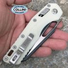 Microtech - MSI RAM-LOK Knife - Black PVD Plain M390 & White Polymer -