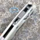 Microtech - MSI RAM-LOK Knife - Black PVD Plain M390 & White Polymer -