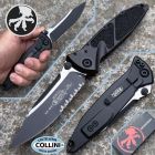 Microtech - Socom Elite - Manual Folding Knife - Clip Black PVD Partia
