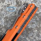 Microtech - MSI RAM-LOK Knife - Black PVD Plain M390 & Orange Polymer