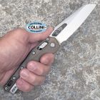 Microtech - MSI RAM-LOK Knife - Stonewash Full Serrated M390 & Dark Ea