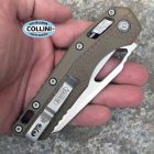 Microtech - MSI RAM-LOK Knife - Stonewash Full Serrated M390 & Dark Ea