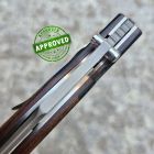 Approved Peter Marzitelli - Desert Ironwood & Carbon Fiber Linerlock Pocket Kni