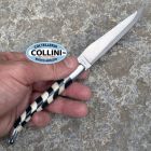 Laguiole en Aubrac - Damier - Damasco Laminato Giapponese, Osso ed Eba