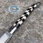 Laguiole en Aubrac - Damier - Damasco Laminato Giapponese, Osso ed Eba