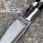 Laguiole en Aubrac - Damier - Damasco Laminato Giapponese, Osso ed Eba