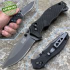 SOG - Vulcan Mini Knife - Drop Plain Black TiNi - VL-12 - COLLEZIONE P