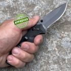 SOG - Vulcan Mini Knife - Drop Plain Black TiNi - VL-12 - COLLEZIONE P