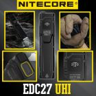 Nitecore - EDC27 UHi - Torcia Ricaricabile USB - 3100 lumens e 305 met