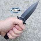 FOX Knives Fox - Elementum Dagger Single Edge - Black Idroglider N690Co - FX-647