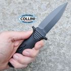 FOX Knives Fox - Elementum Dagger Single Edge - Black Idroglider N690Co - FX-647