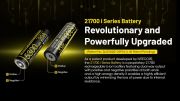 Nitecore - NL2153HPi - Batteria ricaricabile protetta Li-Ion 21700 3.6