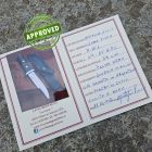 Approved Livio Montagna - Hunting knife in RWL34 & Palma Nera - COLLEZIONE PRIV