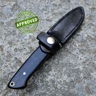 Approved Angelo Scotti - Drop Hunter Knife - RWL34 & Legno di Ebano - COLLEZION