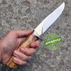 Approved Franco Vernazza - Hunting Knife - N690Co, Titanio e Ulivo - COLLEZIONE