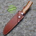 Approved Franco Vernazza - Hunting Knife - N690Co, Titanio e Ulivo - COLLEZIONE