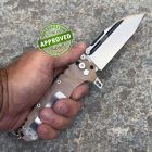 WanderTactical Wander Tactical - Hurricane TI Folder Custom - Desert Micarta - COLLEZ