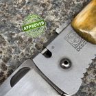 Approved Alain Descy - Bonvent custom Knife - osso - COLLEZIONE PRIVATA - colte