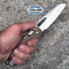 Microtech - MSI RAM-LOK Knife -Stonewashed Plain M390 & Dark Earth Pol