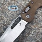 Microtech - MSI RAM-LOK Knife -Stonewashed Plain M390 & Dark Earth Pol