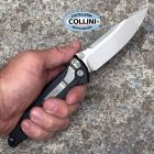 Microtech - Socom Elite - Manual Folding Knife - Clip Stonewashed Plai