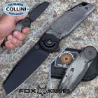 FOX Knives Fox - Metamorphosis - Black PVD M390 & Black PVD Titanium and Micarta