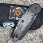 FOX Knives Fox - Metamorphosis - Black PVD M390 & Black PVD Titanium and Micarta