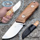 FOX Knives Fox - Muzzle by Raven Knives Design - Satin Becut & Legno di Ulivo - F