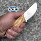 FOX Knives Fox - Muzzle by Raven Knives Design - Satin Becut & Legno di Ulivo - F
