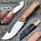FOX Knives Fox - Ejector by Raven Knives Design - Satin Becut & Legno di Ulivo -