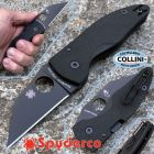 Spyderco - MicroJimbo - Black DLC CPM-S30V & Black G10 - C264GPBK - co