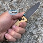 Benchmade - Bugout - DLC Battlewash M390 & Burnt Brass Aluminum - 535B