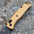 Benchmade - Bugout - DLC Battlewash M390 & Burnt Brass Aluminum - 535B