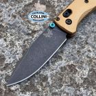 Benchmade - Bugout - DLC Battlewash M390 & Burnt Brass Aluminum - 535B